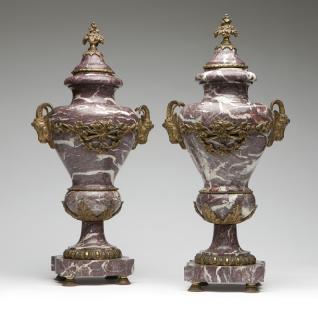 Appraisal: A pair of French gilt bronze Late th century each