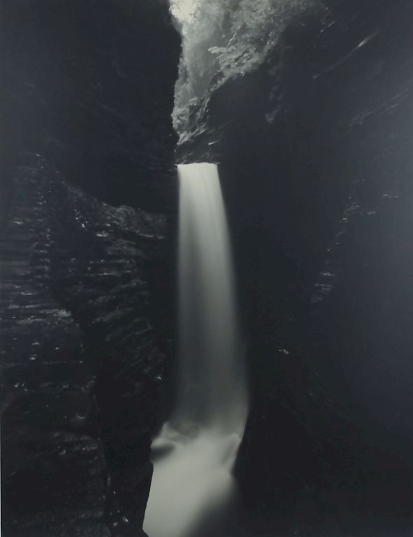 Appraisal: Tom Baril b Cavern Cascade L E Photograph Signed and