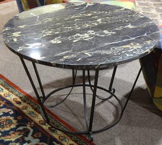 Appraisal: Italian Art Deco occasional table Italian Art Deco occasional table