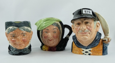 Appraisal: Royal Doulton large character jug Sairey Gamp D Granny D