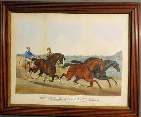 Appraisal: Lithograph Dexter Ethan Allen and Mate by Haskell Allen Hanover