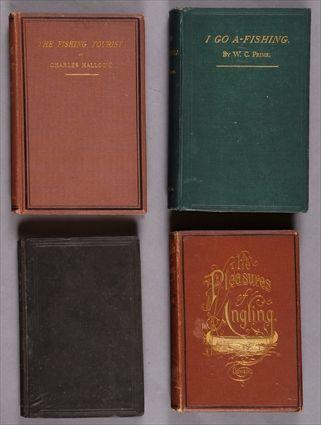 Appraisal: AMERICAN FISHING BOOKS FOUR SCARCE TITLES Dawson George Pleasures of