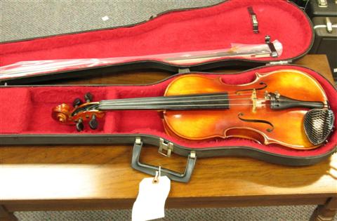 Appraisal: VIOLIN WITH BOW in case Provenance Gordon Keller Music Company