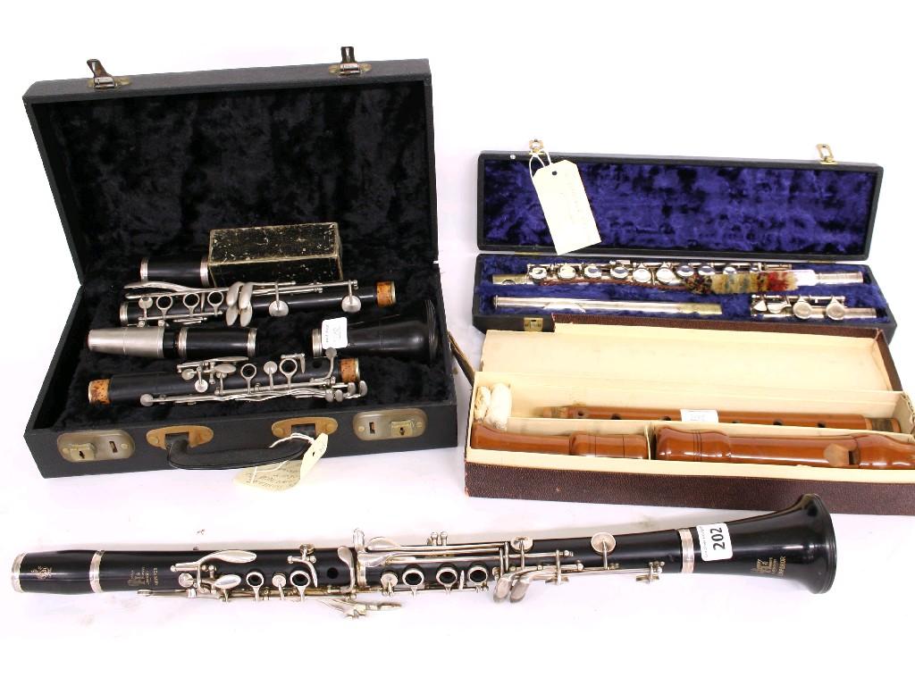 Appraisal: Boosey Hawkes Emperor clarinet made in England no together with