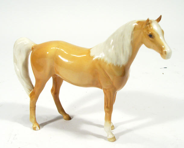 Appraisal: Hand painted Beswick tan horse factory marks to underside cm