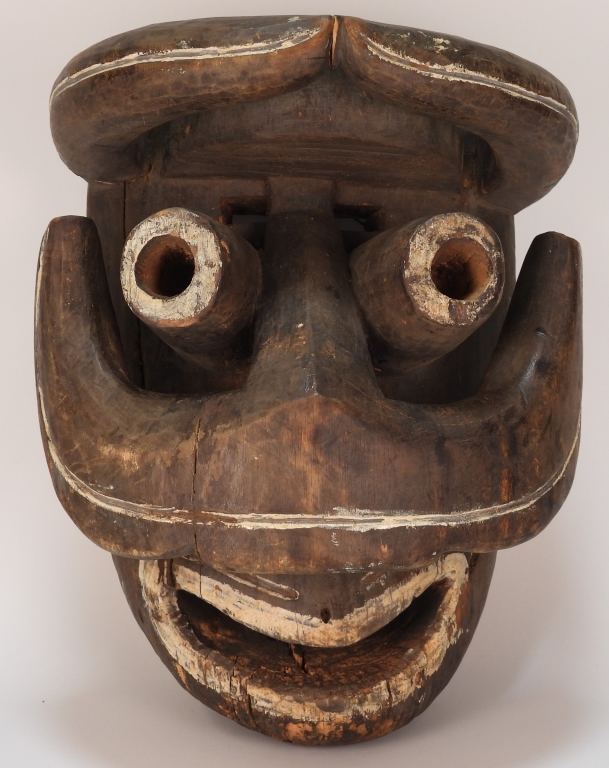 Appraisal: ATTR DAN GERE TRIBE CARVED WOOD MASK AfricaEarly th CenturyFigural