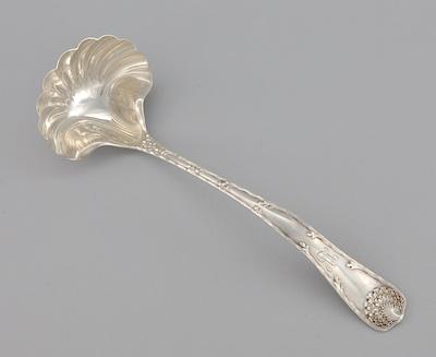 Appraisal: A Sterling Silver Wave Edge Ladle by Tiffany Co Measuring