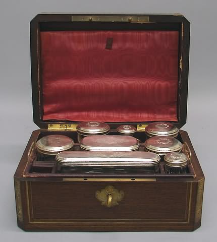 Appraisal: Nine covered glass jars and bottles of varying sizes ivory-mounted