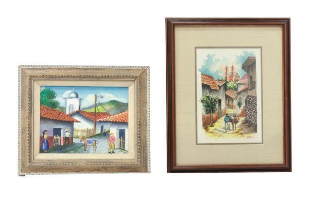 Appraisal: lot of Framed art J R Mooney Galleries of Fine