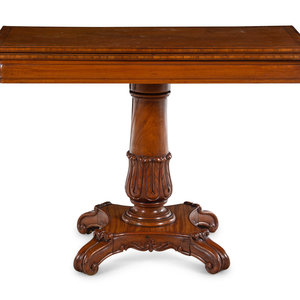 Appraisal: An Anglo-Indian Sandalwood Sofa Table th Century Height x width