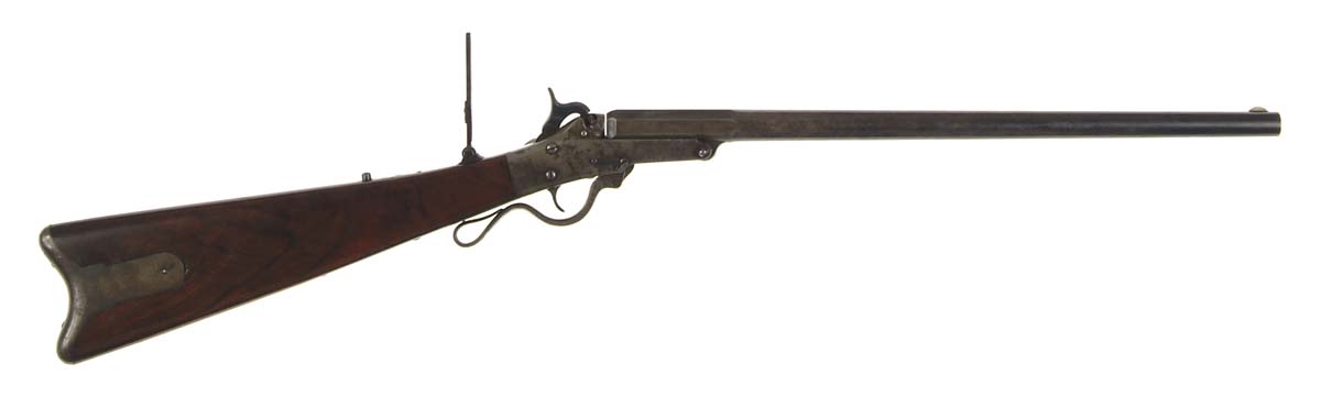 Appraisal: MAYNARD FIRST MODEL SPORTING RIFLE Cal part oct bbl Tang