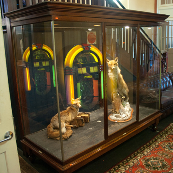 Appraisal: VICTORIAN CEDAR T S GILL MADE LARGE DISPLAY CABINET