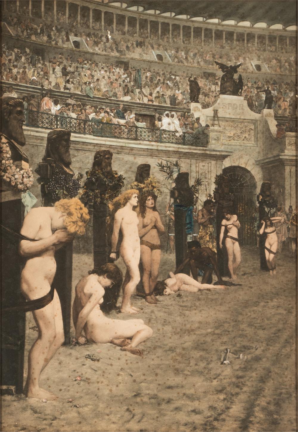 Appraisal: AFTER HERBERT GUSTAVE SCHMALZ - FAITHFUL UNTO DEATH CHRISTIANAE AD