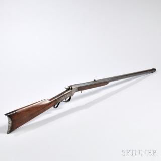 Appraisal: Brown Manufacturing Company Ballard Rifle c - serial number walnut