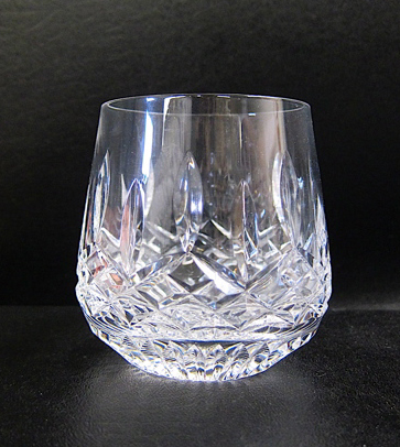 Appraisal: WATERFORD CUT CRYSTAL TUMBLERS set of eight Lismore pattern roly