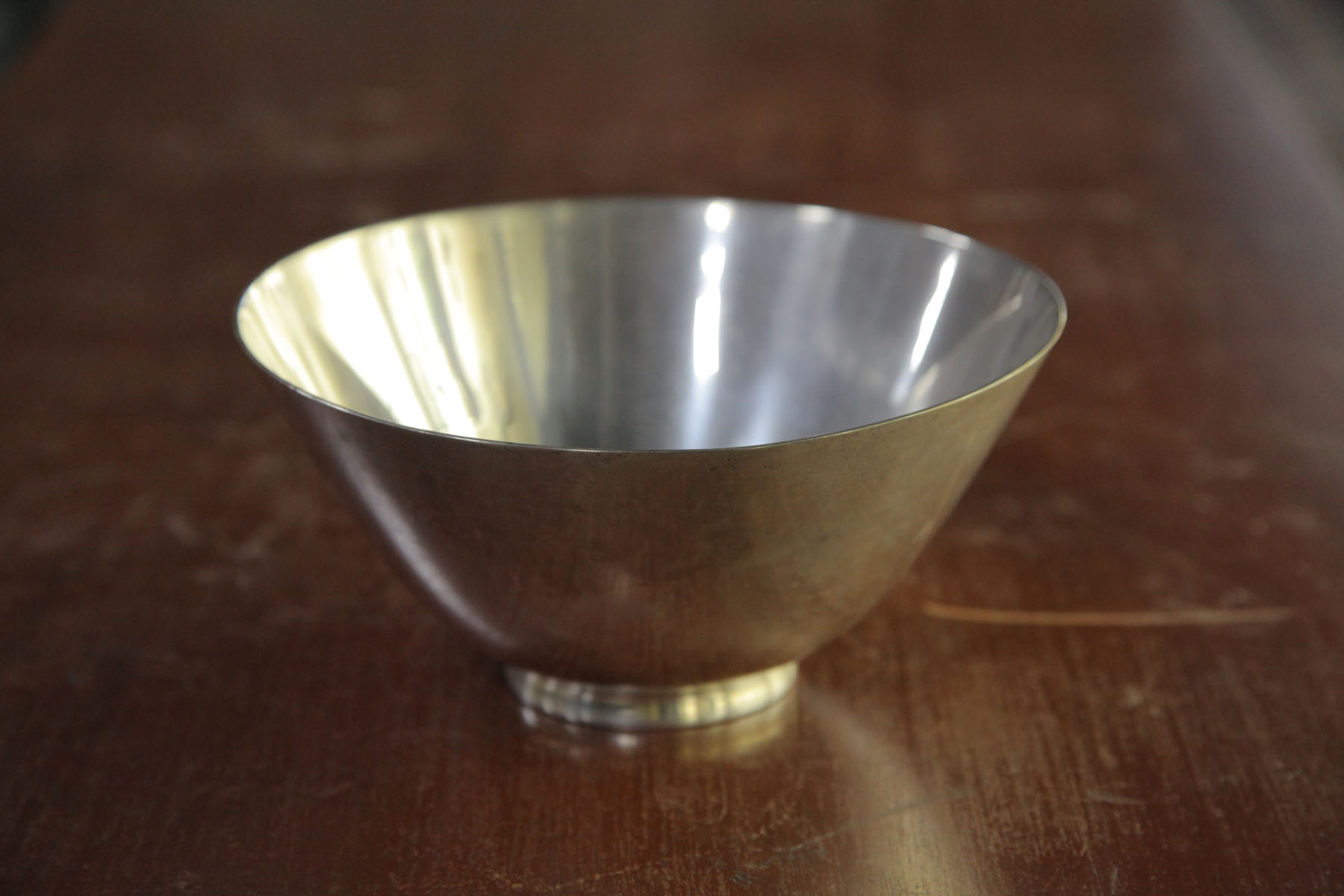 Appraisal: TIFFANY STERLING SILVER BOWL New York th century Footed bowl