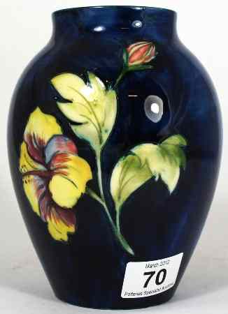 Appraisal: Moorcroft African Lily Vase on Blue height cm