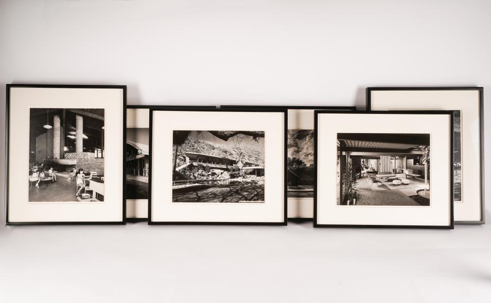 Appraisal: SIX VINTAGE BLACK WHITE PHOTOGRAPHSunsigned depicting various examples of Southern