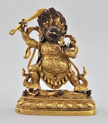 Appraisal: Tibetan Nepalese Hayagriva Gilt Bronze Statue A Hindu deity Ganesha