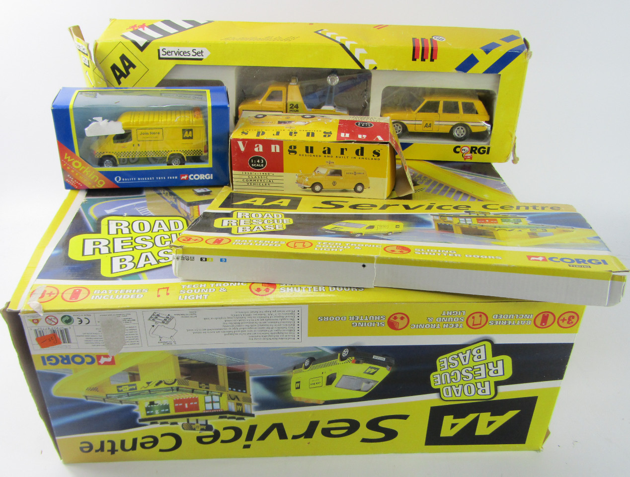 Appraisal: Corgi Toys AA service centre and AA diecast model vehicles