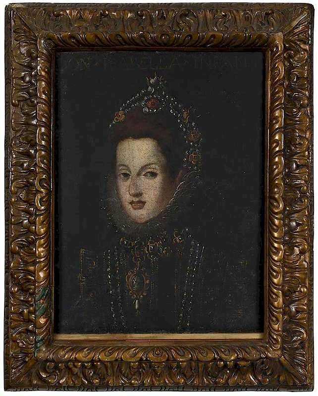 Appraisal: Follower of Frans Pourbus II Flemish - Isabella Clara Eugenia