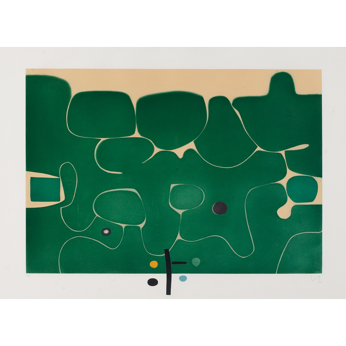 Appraisal: Victor Pasmore British - ''Il Labirinto della Psiche '' etching