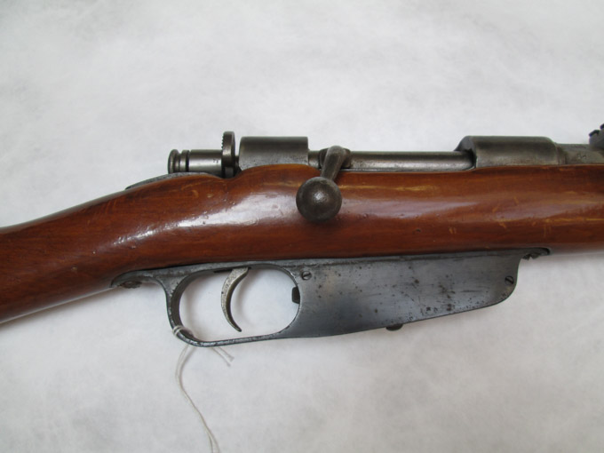 Appraisal: SPORTERIZED ITALIAN MODEL CARCANO BOLT ACTION RIFLE mm x mm