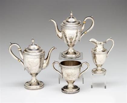 Appraisal: American silver assembled tea service taylor lawrie philadelphia pennsylvania circa