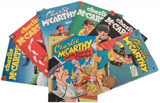 Appraisal: Lot of Seven Charlie McCarthy Comic Books Golden-age comics including