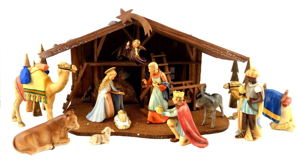 Appraisal: Hummel Nativity Set twelve pieces all in original packaging including