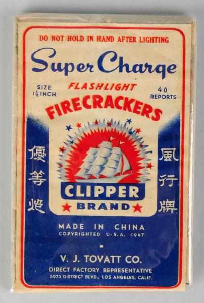 Appraisal: Clipper -Pack - Firecrackers Class Some stains May be only