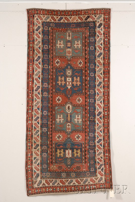 Appraisal: Gendje Long Rug South Central Caucasus last quarter th century