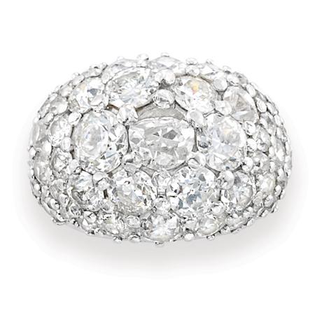 Appraisal: Diamond Bombe Ring Estimate -