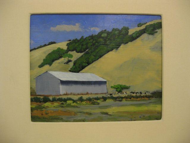 Appraisal: Michael Bartlett Oil Chileno Valley well listed California artist image