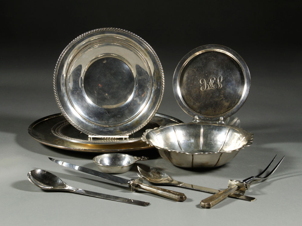 Appraisal: - Misc Sterling Lot Lot of miscellaneous sterling items including