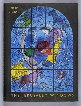 Appraisal: CHAGALL MARK THE JERUSALEM WINDOWS NY BRAZILLER FIRST AMERICAN EDITION