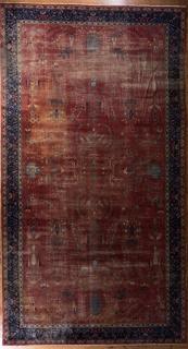 Appraisal: Iranian Palatial ' x ' Rug Palace size Iranian antique