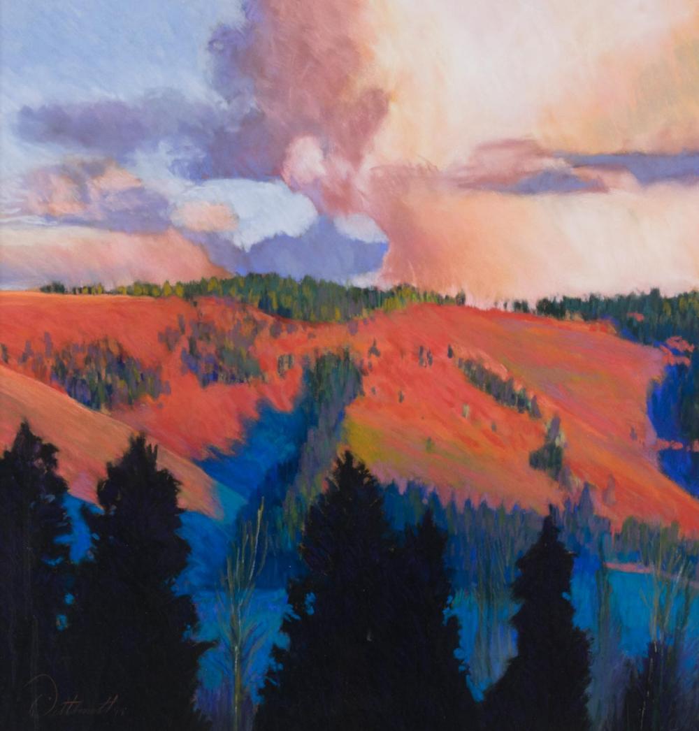 Appraisal: ELLEN DITTEBRANDT Hood River Oregon - pastel on paper Prepole