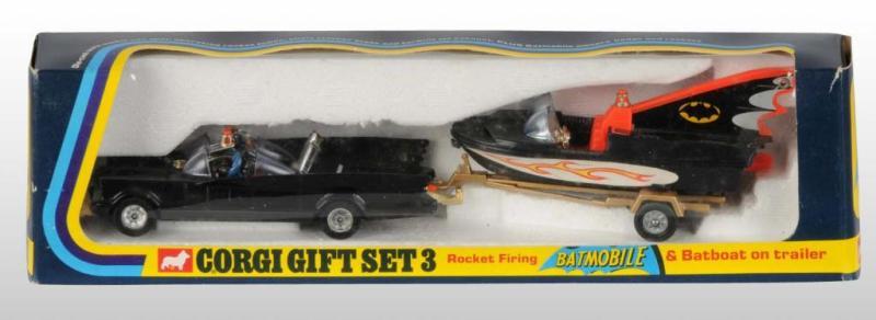 Appraisal: Corgi No Bat Boat on Trailer Die-Cast Gift Set Description