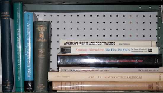 Appraisal: American Printmaking Group of ten titles on various aspects of