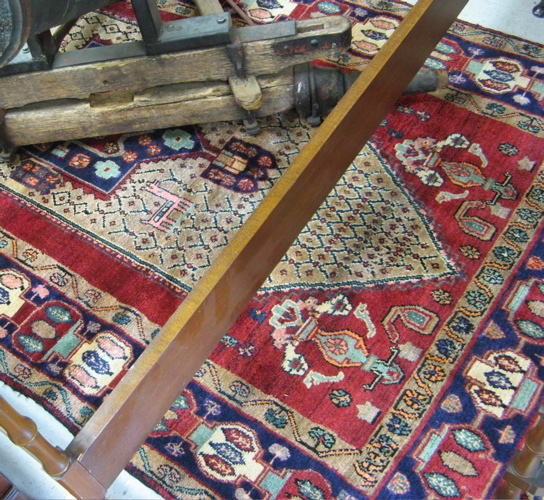 Appraisal: KURDISH KOLIAYEH CARPET northwestern Iran centering a geometric medallion on