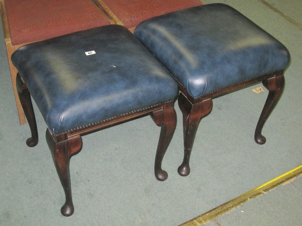 Appraisal: Pair of stools