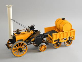 Appraisal: Hornby 'Stevenson's Rocket' inch gauge with carriage boxed and with