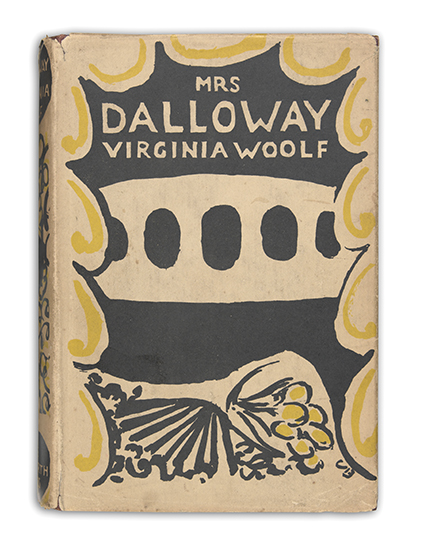 Appraisal: WOOLF VIRGINIA Mrs Dalloway vo gilt-lettered burgundy cloth slightly cocked