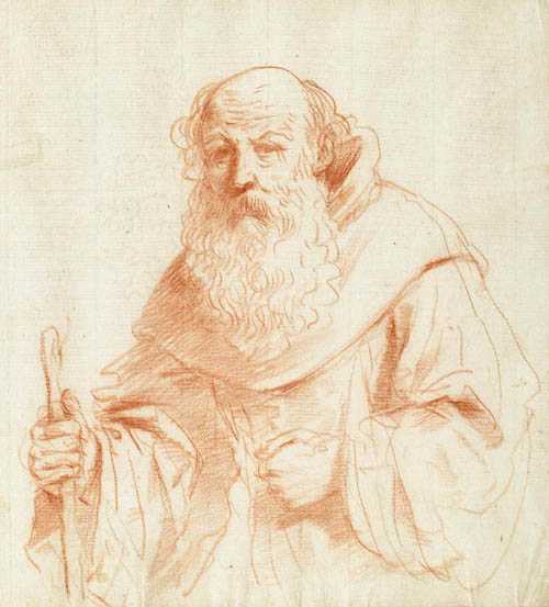 Appraisal: BARBIERI GIOVANNI FRANCESCO called GUERCINO Cento - Bologna A monk