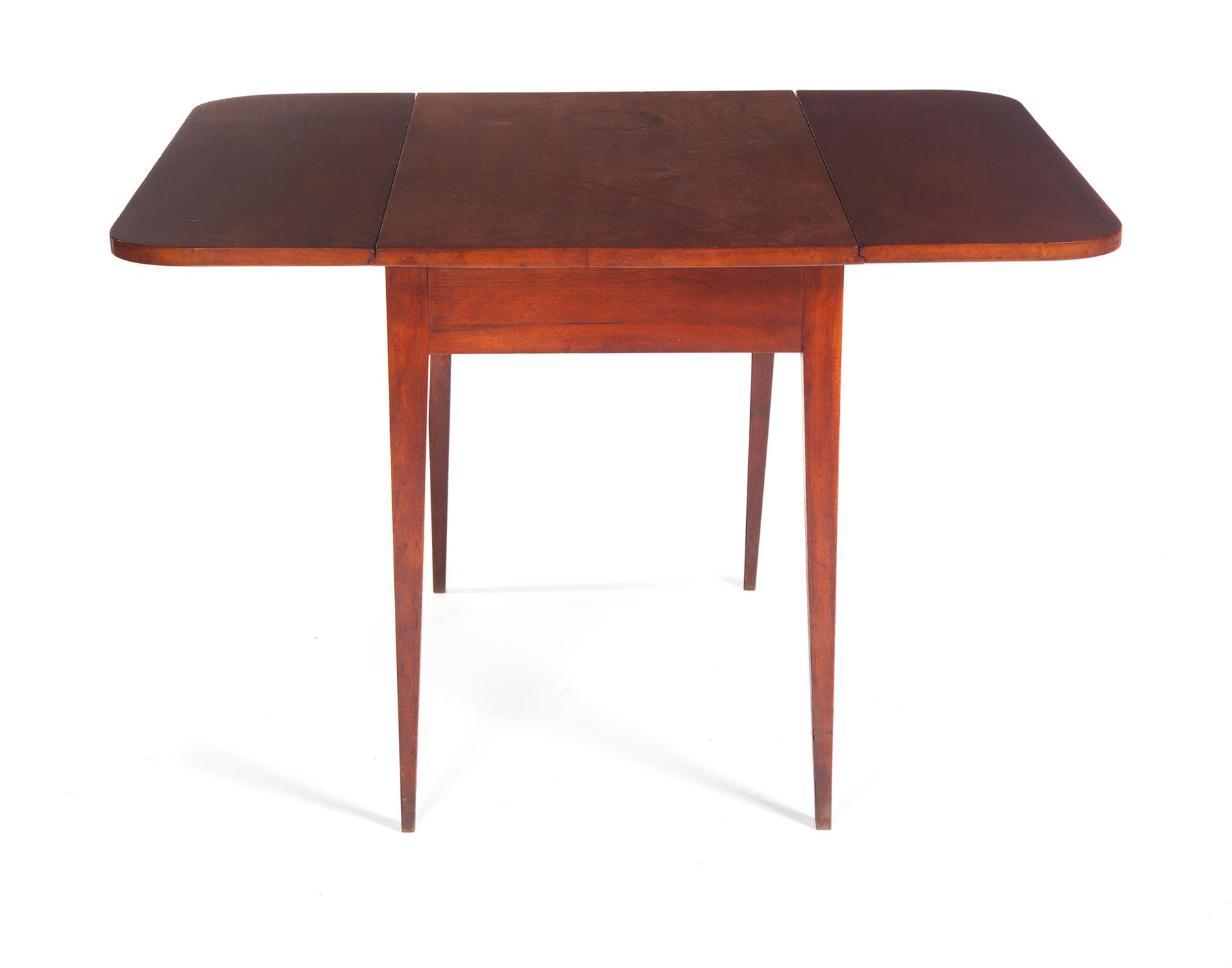 Appraisal: SMALL SIZE HEPPLEWHITE DROP LEAF TABLE American st quarter- th