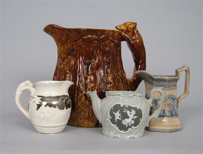 Appraisal: Group of assorted ceramic items Including a large pitcher two