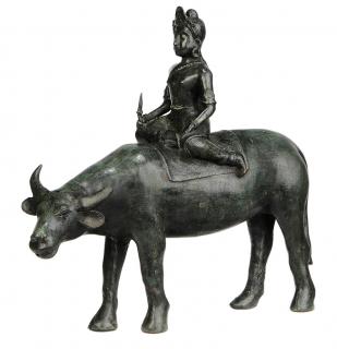 Appraisal: Bronze Figure of Indian Shiva Riding a Bull Southeast Asian