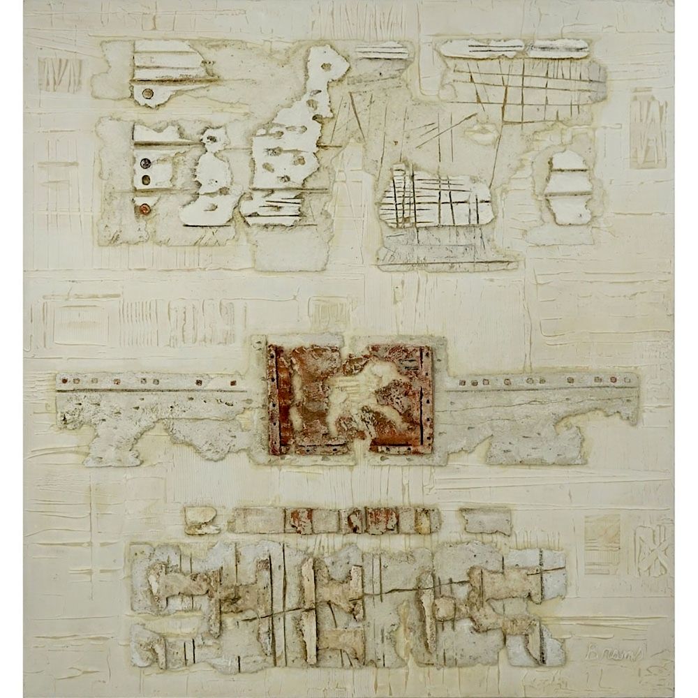 Appraisal: Joan Brams b Mixed Media Joan Brams American Canadian b