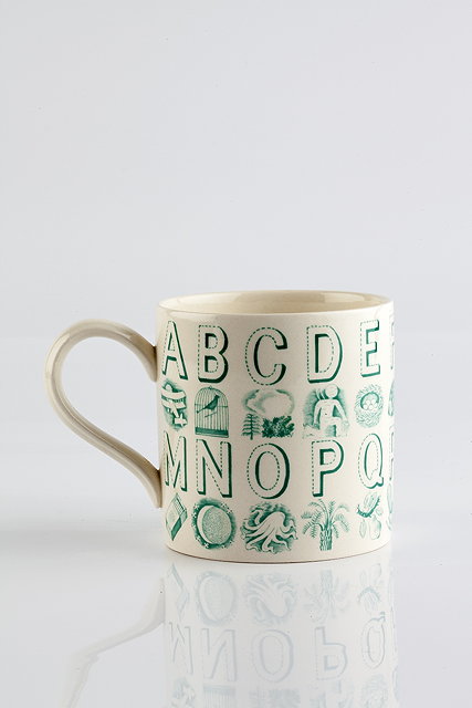 Appraisal: Eric Ravilious circa s not from the Wedgwood 'Alphabet' nursery-ware